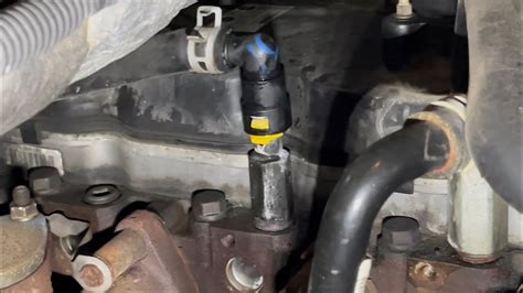 6.7 cummins heater hose connector leak|Heater core coolant elbow leak fix 6.7 cummins